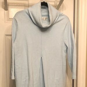 Tyler Boe Baby Blue Cowlneck Sweater Dress Size Large